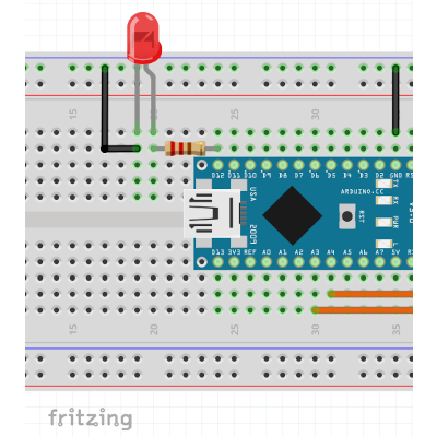 Fritzing Schaltplan